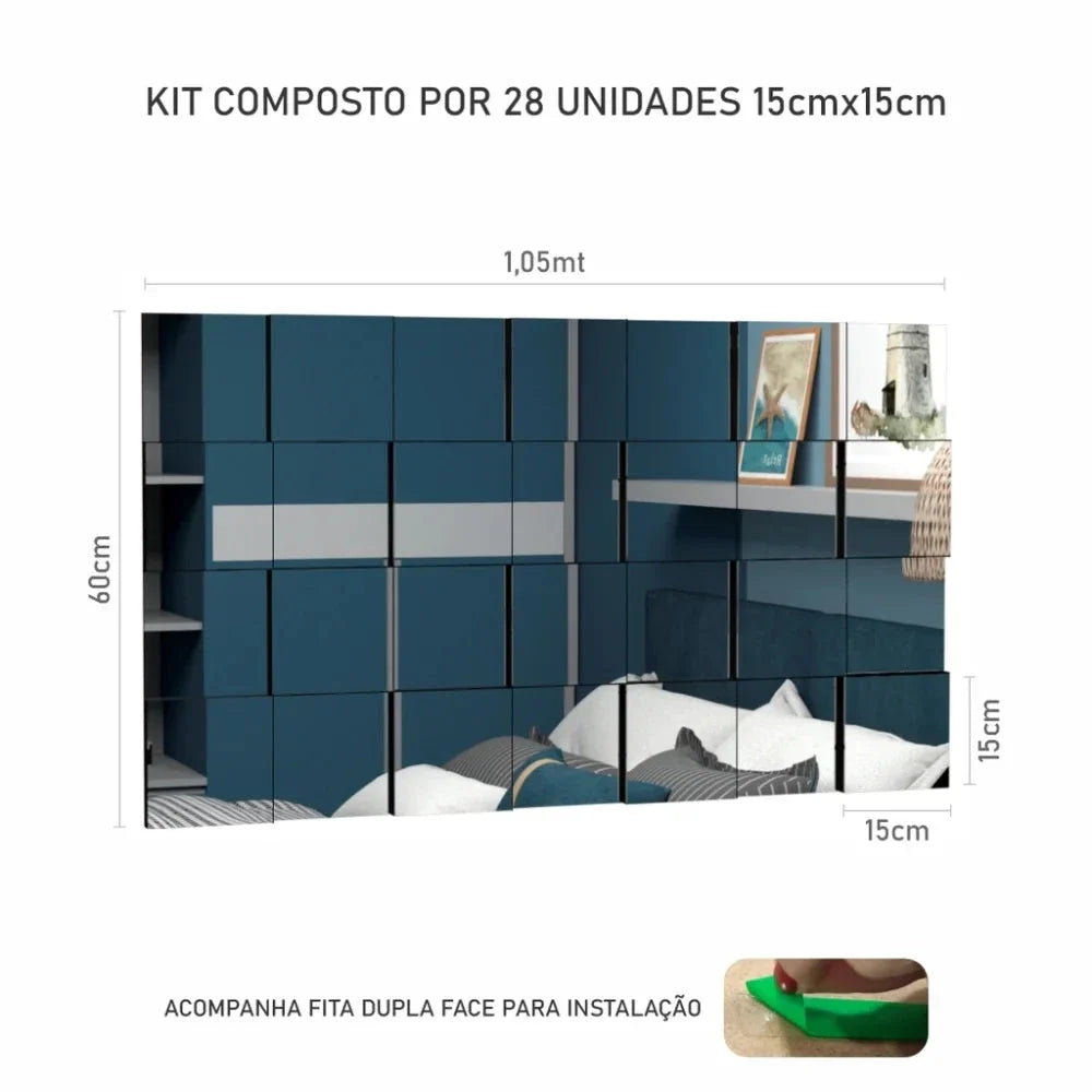 Liverpool Checkered Mirror