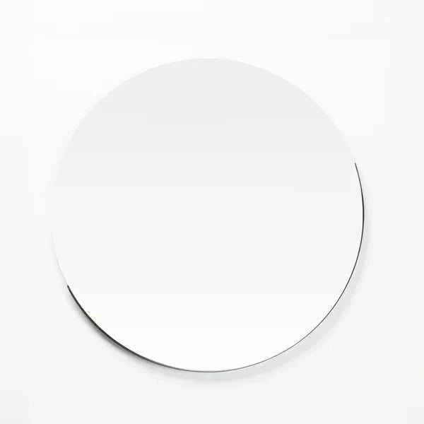Round Mirror Giro 80 cm Black