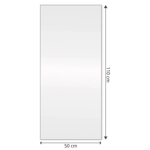 Espejo rectangular delgado 50 x 110 cm