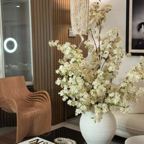 Jarrón Konos con flor de cerezo