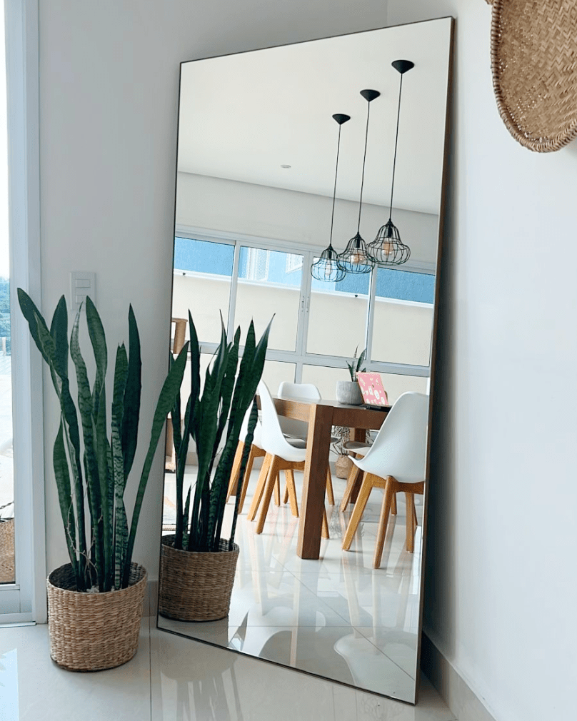 Espejo de suelo claro 1,82x0,90 m