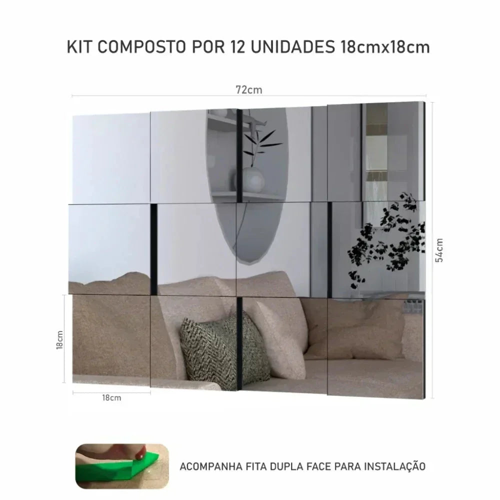 Liverpool Checkered Mirror