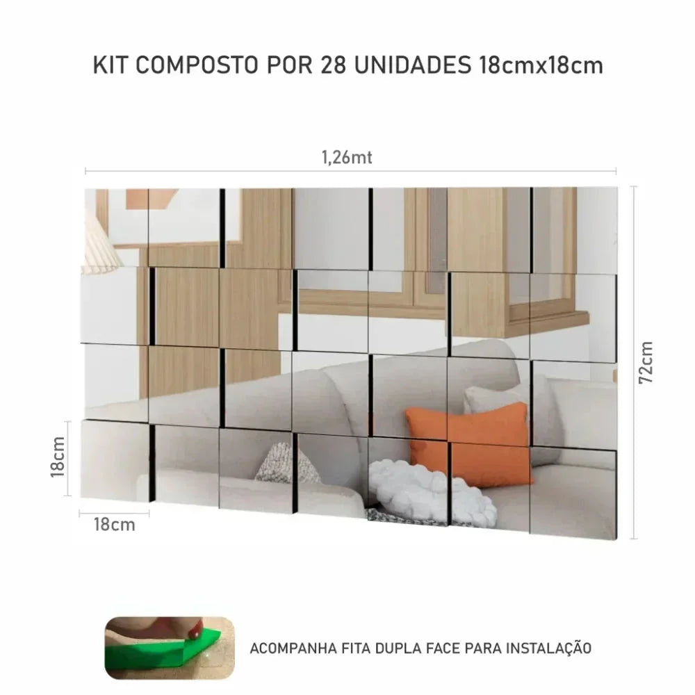 Liverpool Checkered Mirror