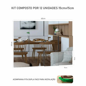 Liverpool Checkered Mirror