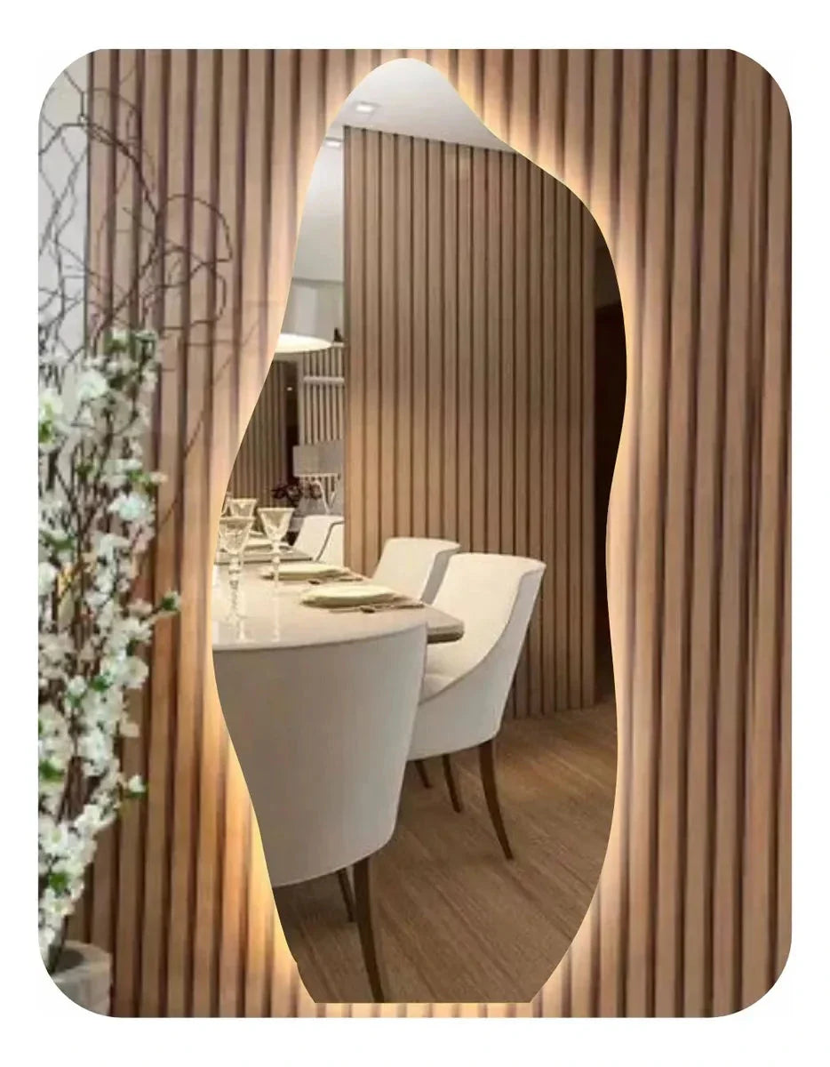 Organic LED Mirror 160x60 Modern Luxury Decorative