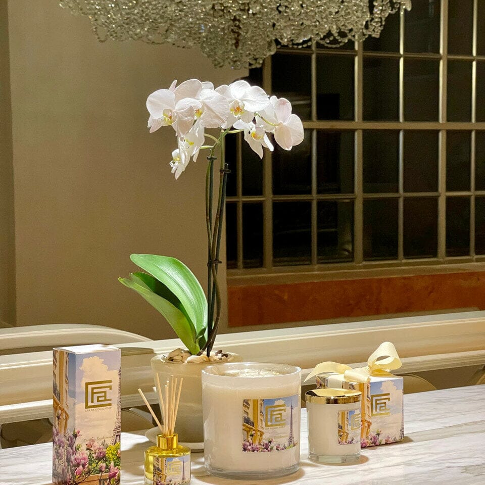 Ambientador Parisian Rendezvous con varillas aromáticas