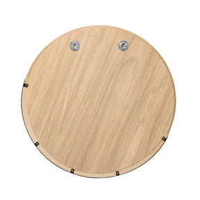 Round Mirror Giro 80 cm Black